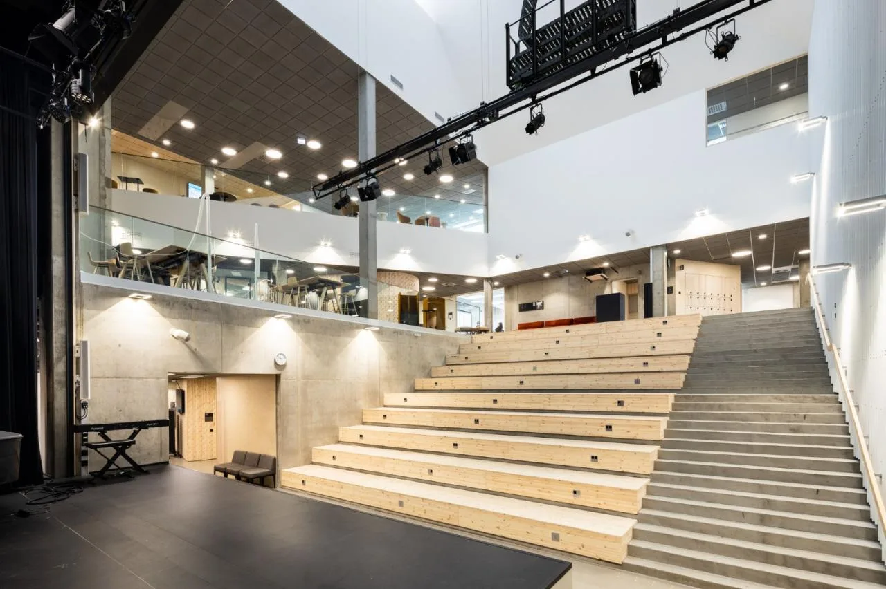 BIM Architecture | Lumit Art High School/Lukkairoinen Architecture Firm