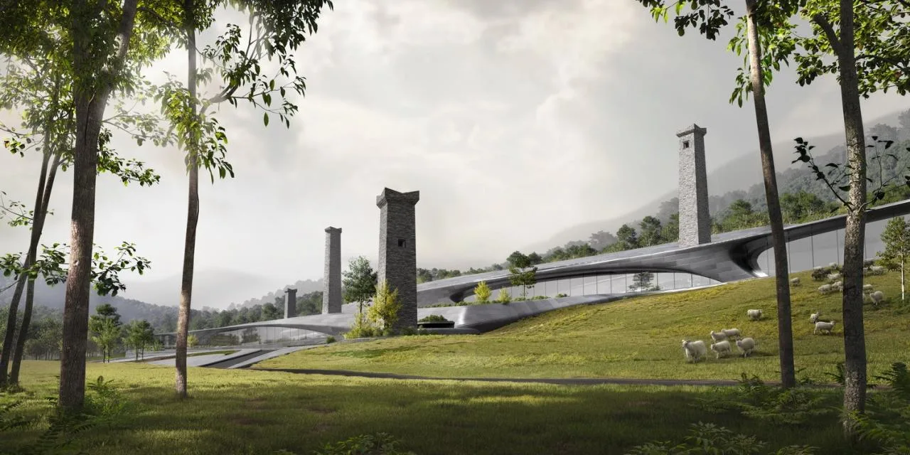 BIM Architecture | Hidden Watchtower Stone Charm: Architectural Design/Non professional Architecture of Molo Village Cultural Complex in Danba County, Garze Prefecture, Sichuan Province