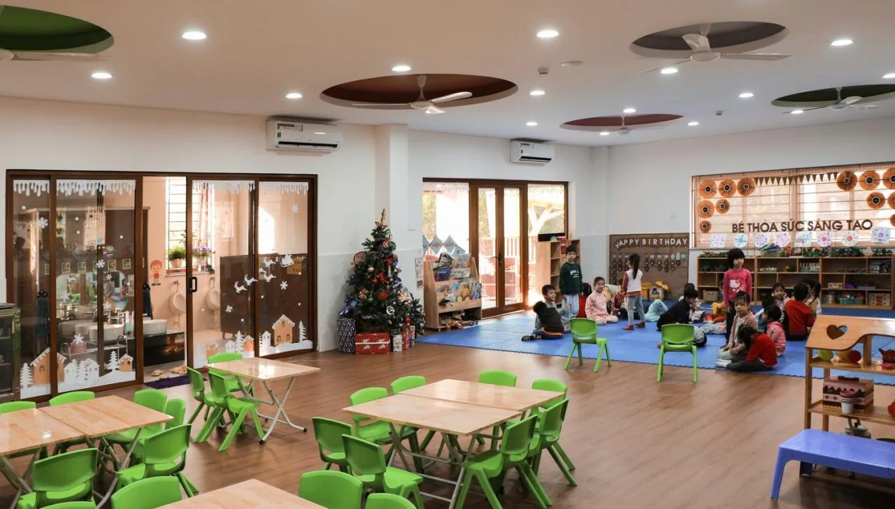BIM Architecture | Dich Vong Hau Kindergarten/Sunjin Vietnam Joinventure Company
