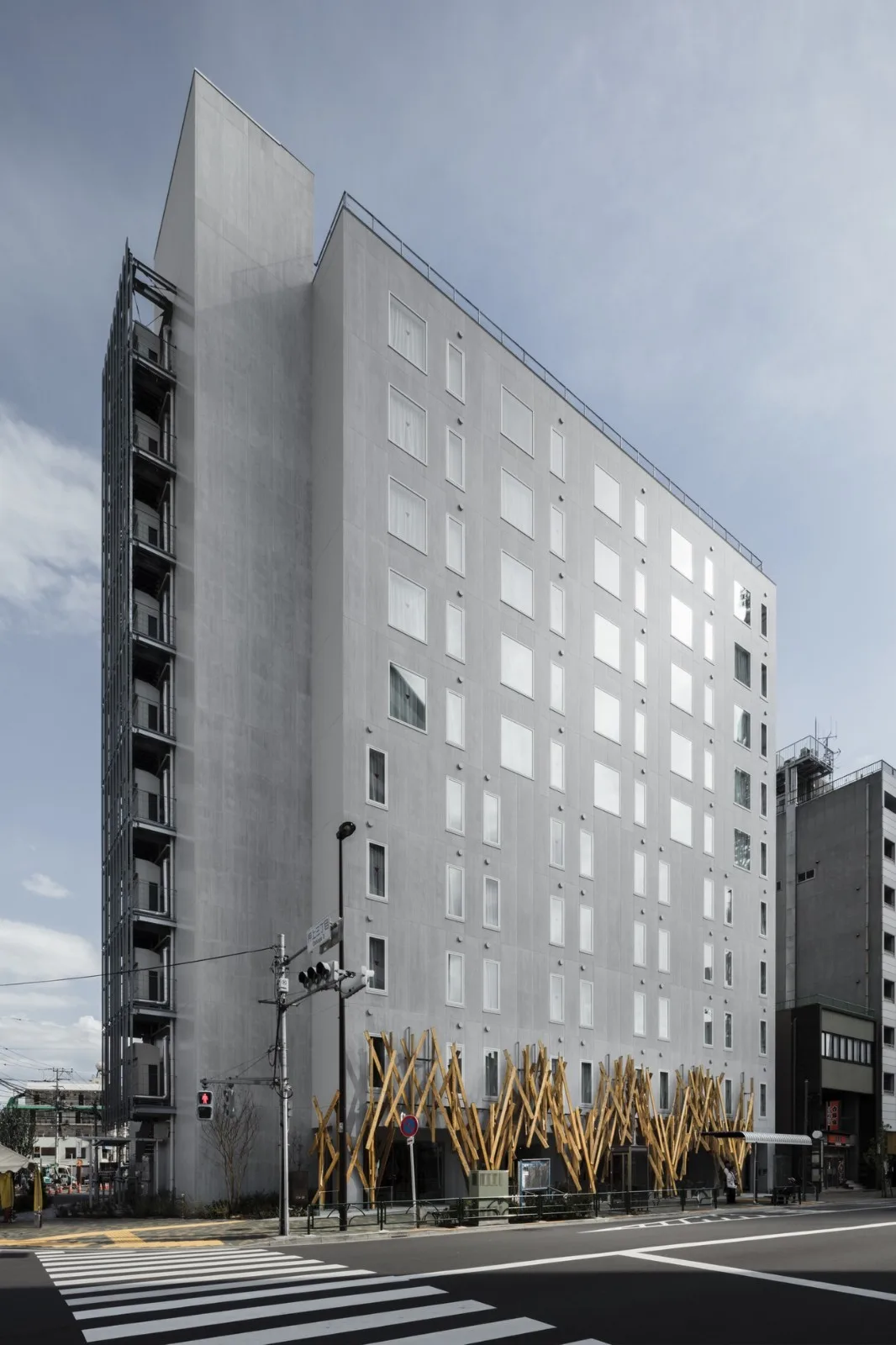 BIM Architecture | ONE @ Tokyo Hotel/Kengo Kuma Architecture Urban Design Firm
