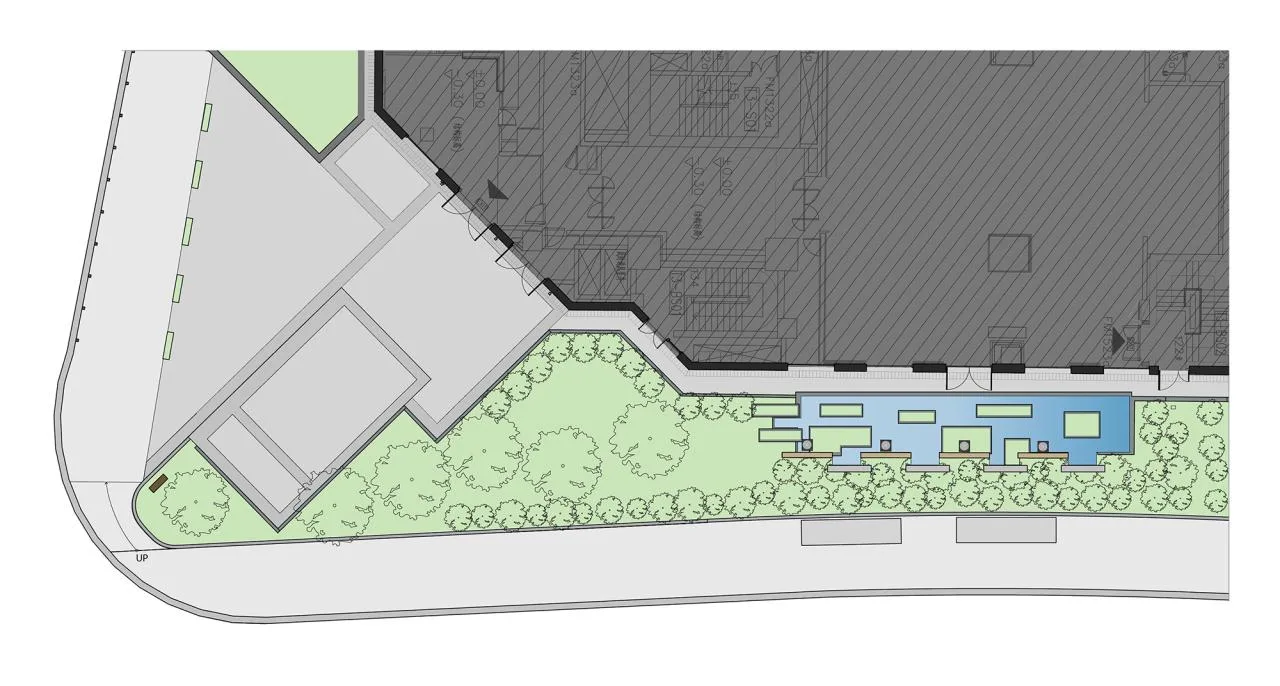 BIM Architecture | Shuangting Garden: Outdoor Space Renovation of Shanghai Sukhothai Hotel/LUKSTUDIO Studio