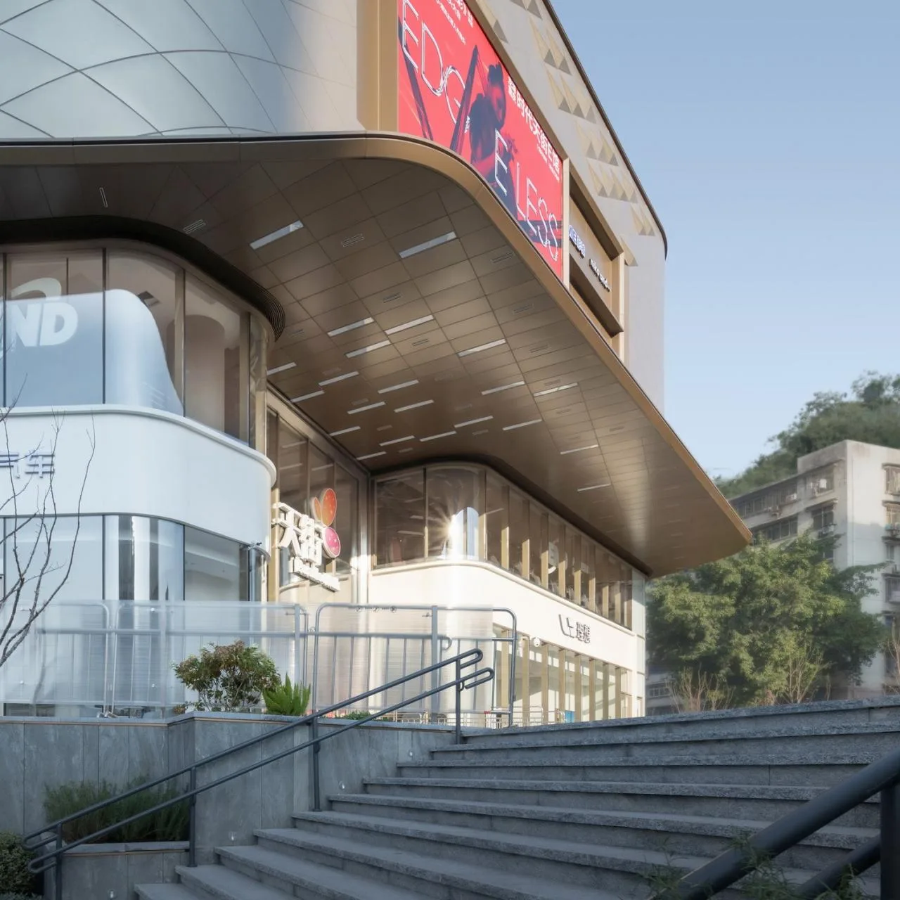 BIM Architecture | Ten Years of Construction, One Sky Street, One City: Chongqing Longhu Times Sky Street E-Hall/Chengzhi Design