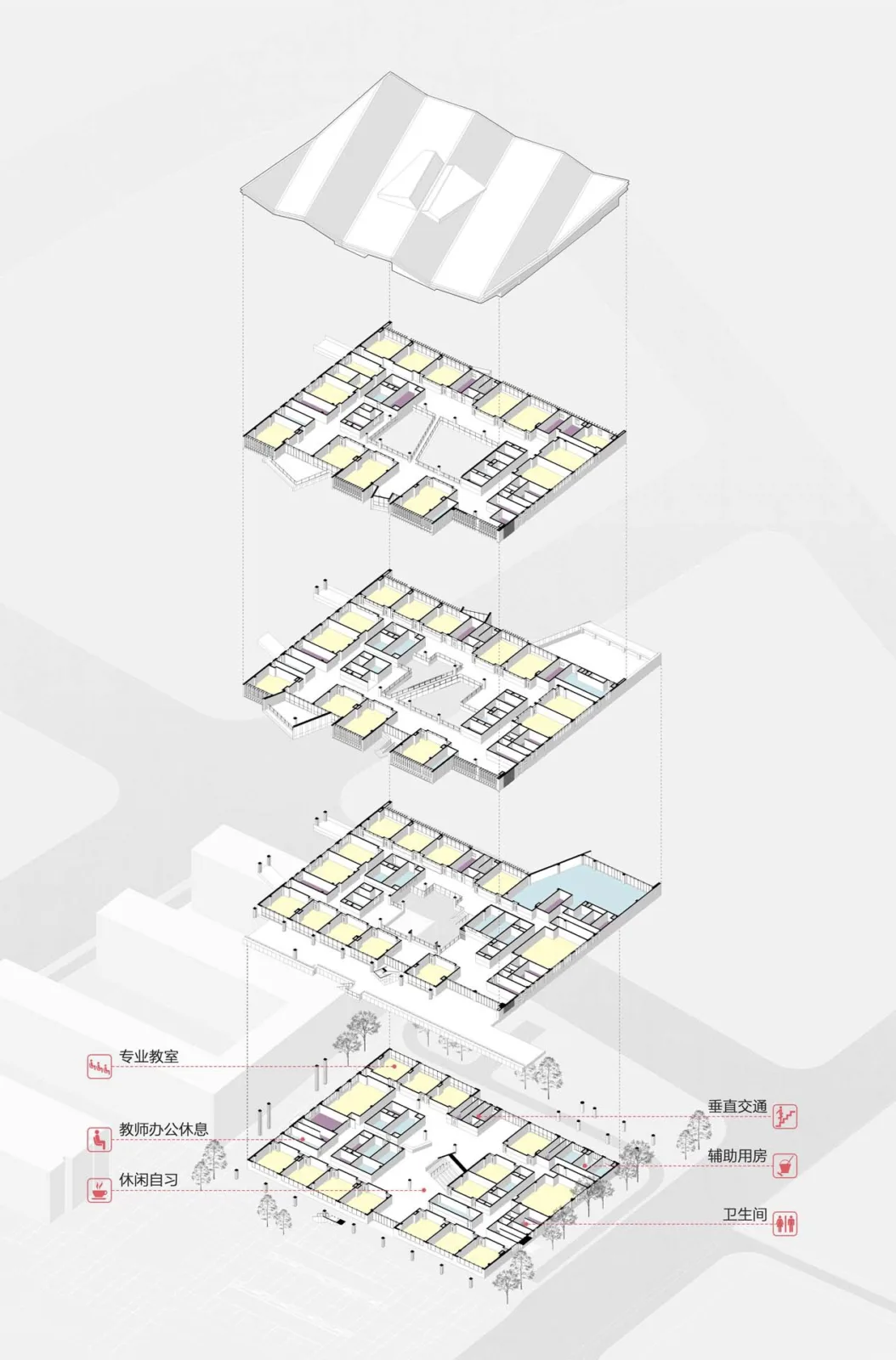 BIM Architecture | Yuhua Campus of Nanjing Zhonghua Middle School/Architectural Design and Research Institute of Southeast University