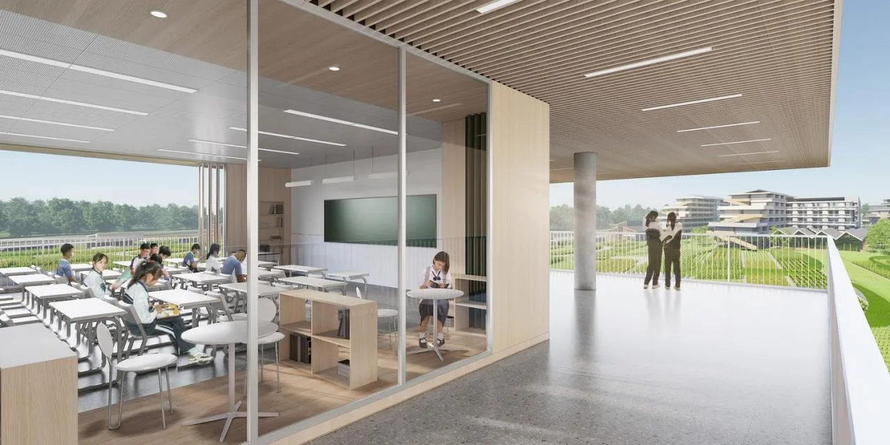 BIM Architecture | Key School Scheme Design in the Bay Area: Shunde School of Foshan No.1 Middle School/AG Huichuang
