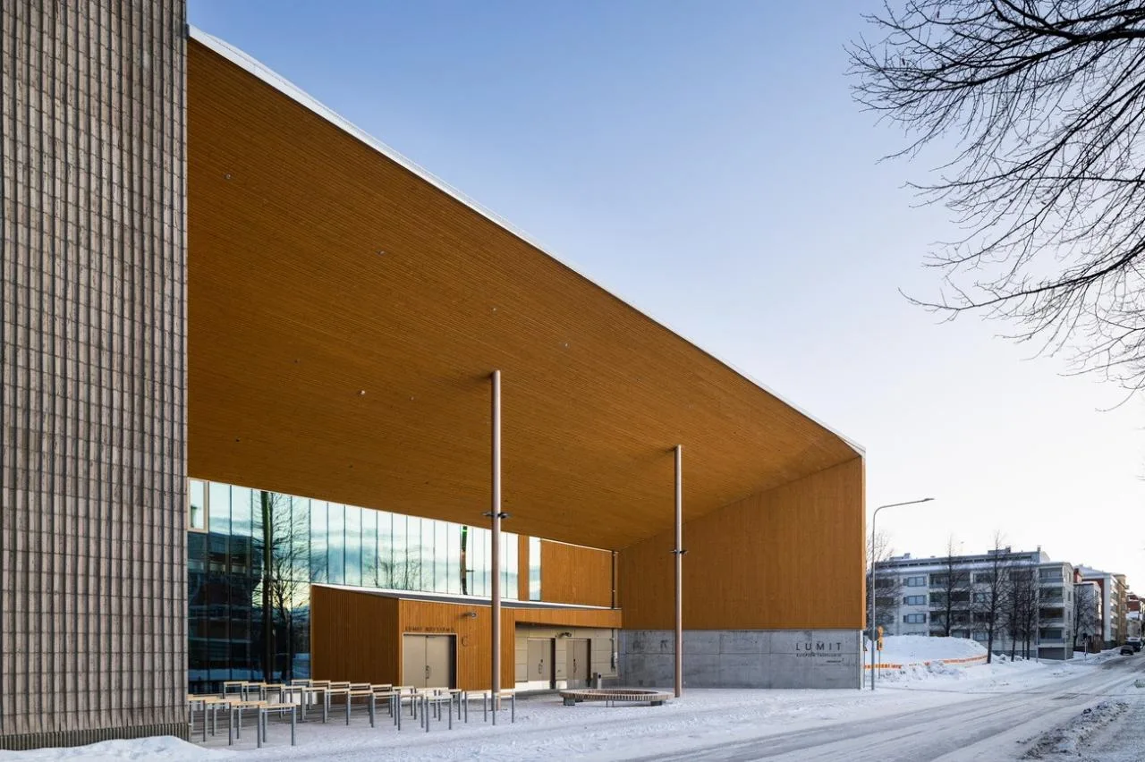 BIM Architecture | Lumit Art High School/Lukkairoinen Architecture Firm