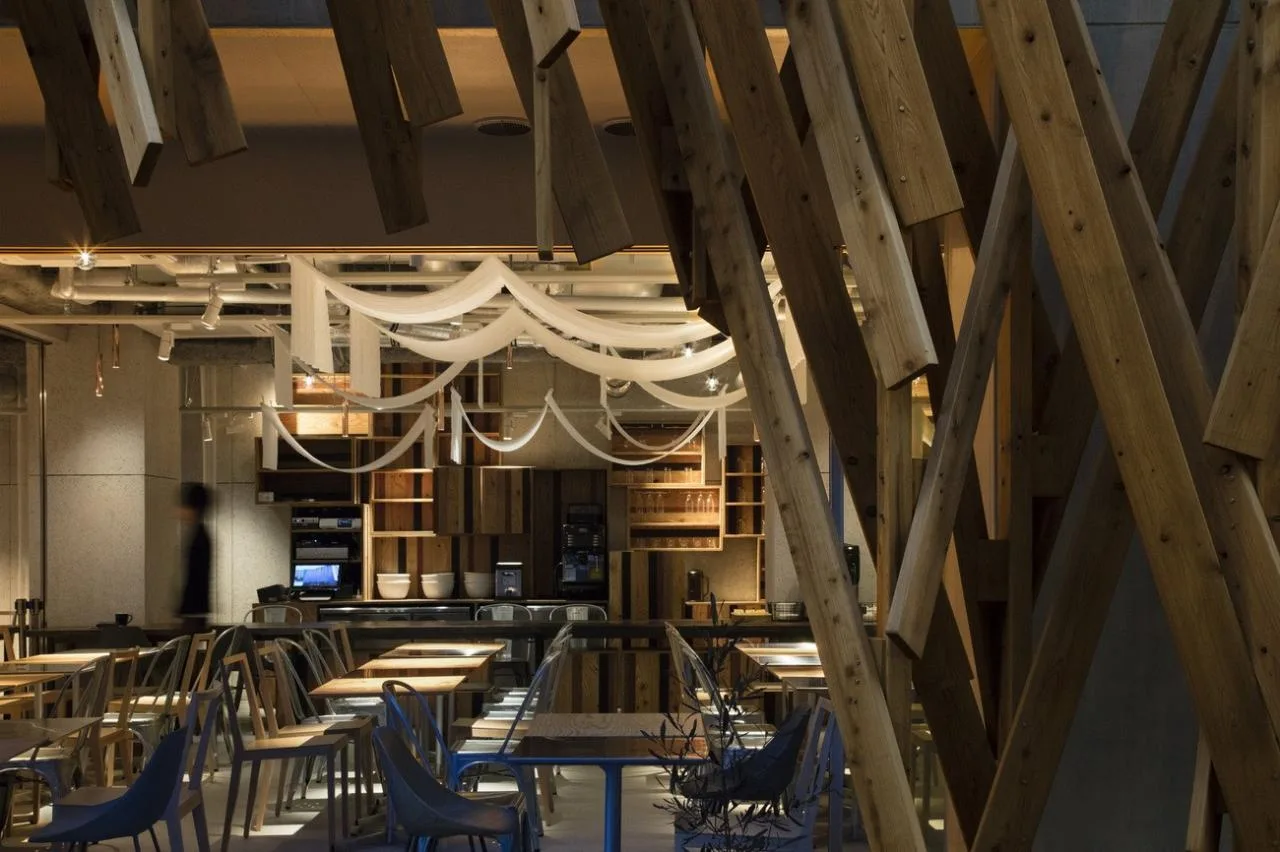 BIM Architecture | ONE @ Tokyo Hotel/Kengo Kuma Architecture Urban Design Firm