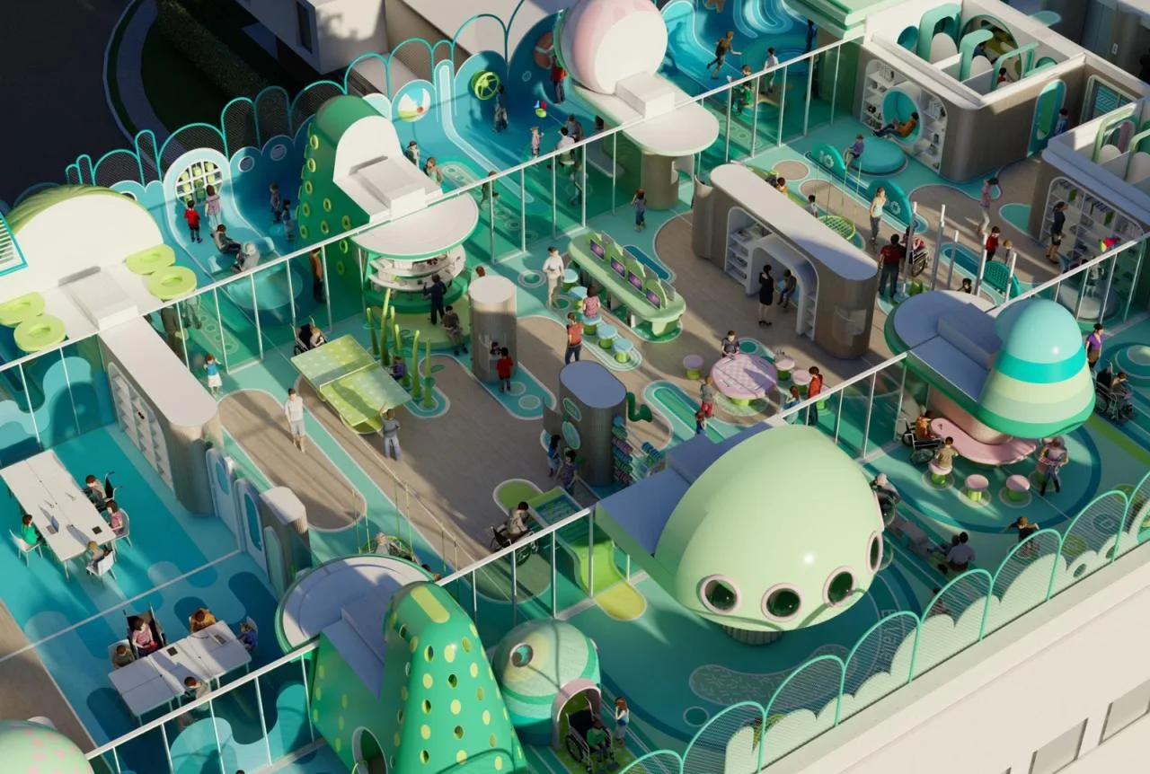 BIM Architecture | Magic Valley for Cancer Children/Baizhu Design
