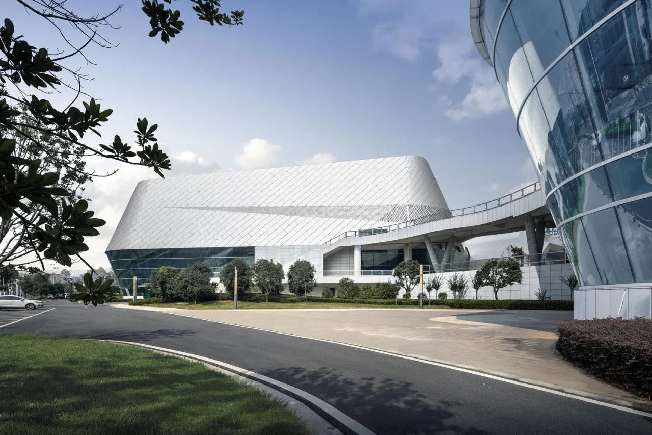 BIM Architecture | Free Dynamic Technology: Discussion on Integrated Design of Zhuzhou Auto Expo Park Trading Center/Luo Jin Studio