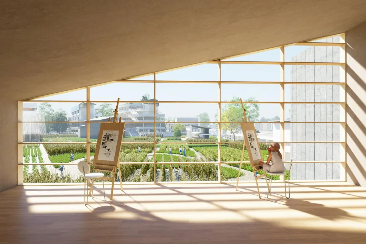 BIM Architecture | Key School Scheme Design in the Bay Area: Shunde School of Foshan No.1 Middle School/AG Huichuang