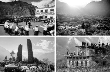 BIM Architecture: The Hidden Watchtower Stone Charm of Molo Village Cultural Complex in Danba County, Sichuan-BIM WORLD