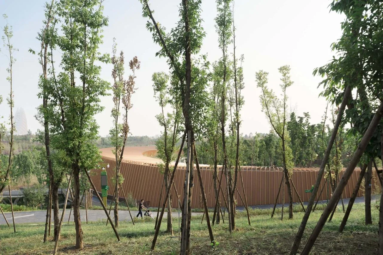 BIM Architecture | Chengdu Panda New House: Natural Habitat in the Valley and Forest/EID Arch Jiang Ping Studio