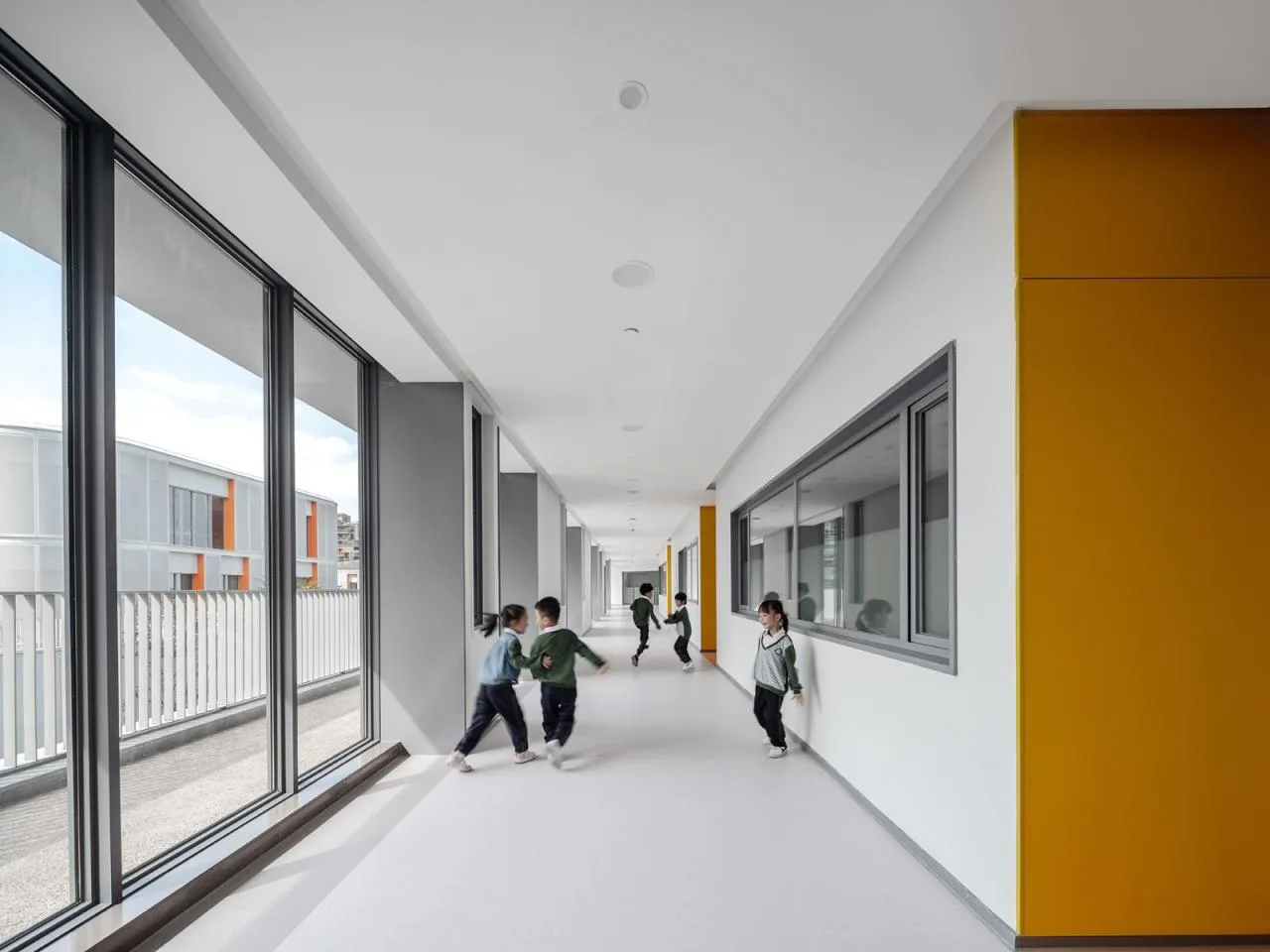 BIM Architecture | Dialogue with Childlike Hearts, Natural Paradise: Hangzhou Jiangnan Experimental School Education Group Jianghui Primary School/Zhejiang University Architectural Design and Research Institute