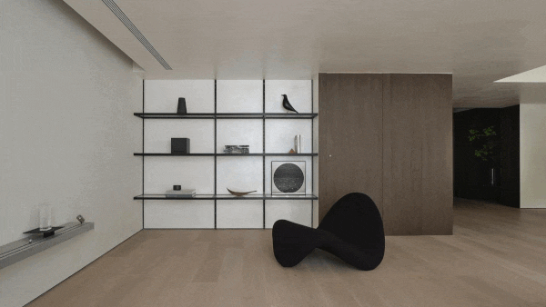 BIM building | 420 square meter duplex apartment under wutong tree: ingenious creation of "line of sight connectivity" elevated space/eight wasteland design for young families