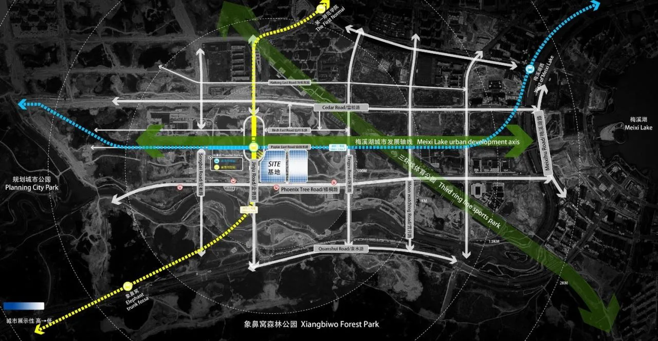 BIM Architecture | Changsha Merchants Meixi Lake Garden City Plan Debuts: [24 Hours · Forest Life Children's Walk] Technology Ecological Aerobic MALL/Sanyi China