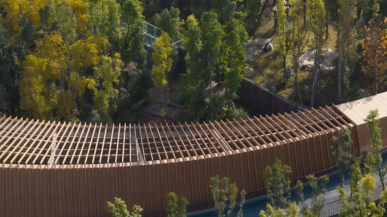 BIM Architecture | Chengdu Panda New House: Natural Habitat in the Valley and Forest/EID Arch Jiang Ping Studio