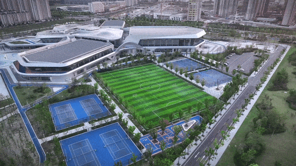 BIM Architecture | Sports Catalyze Urban Life: Tongxiang National Fitness Center and Li Ning Sports Park/PTD Botao Design