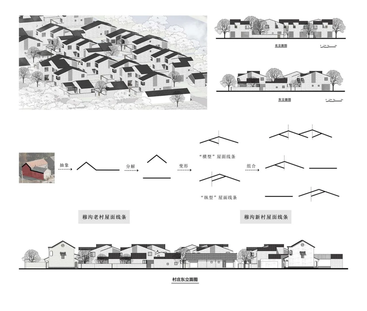 BIM Architecture | Mugou Village New Community, Yilin Town, Funing County/Zhou Ling Studio of Nanda Design Institute