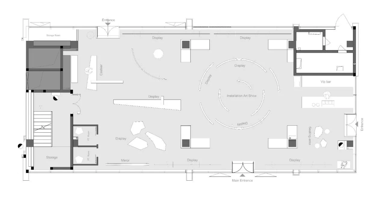 BIM Architecture | Floating Half Earth Vagteera/Feijie Inspiration Design Laboratory
