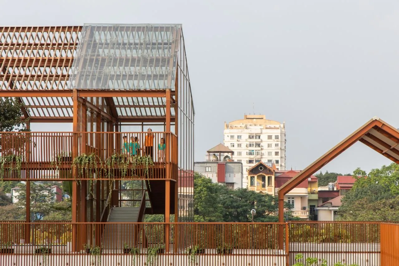 BIM Architecture | Dich Vong Hau Kindergarten/Sunjin Vietnam Joinventure Company