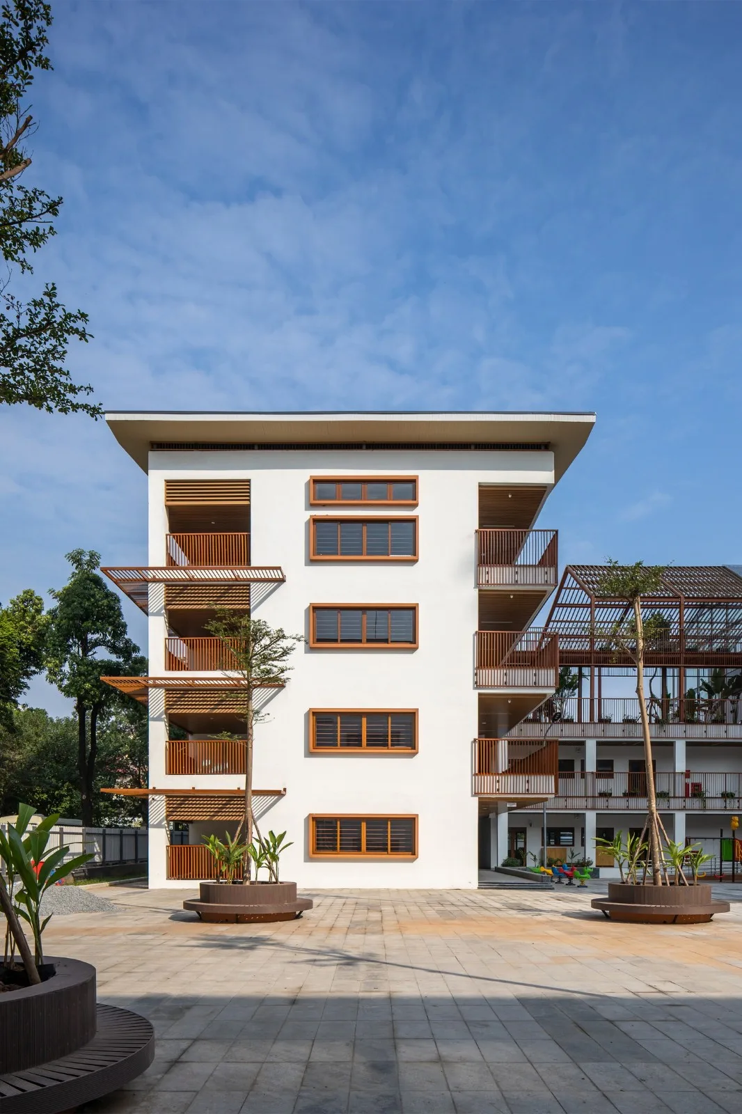 BIM Architecture | Dich Vong Hau Kindergarten/Sunjin Vietnam Joinventure Company