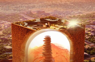 BIM Architecture: Saudi Arabia’s Innovative Cube Building Featuring an Inner Dome Tower-BIM WORLD