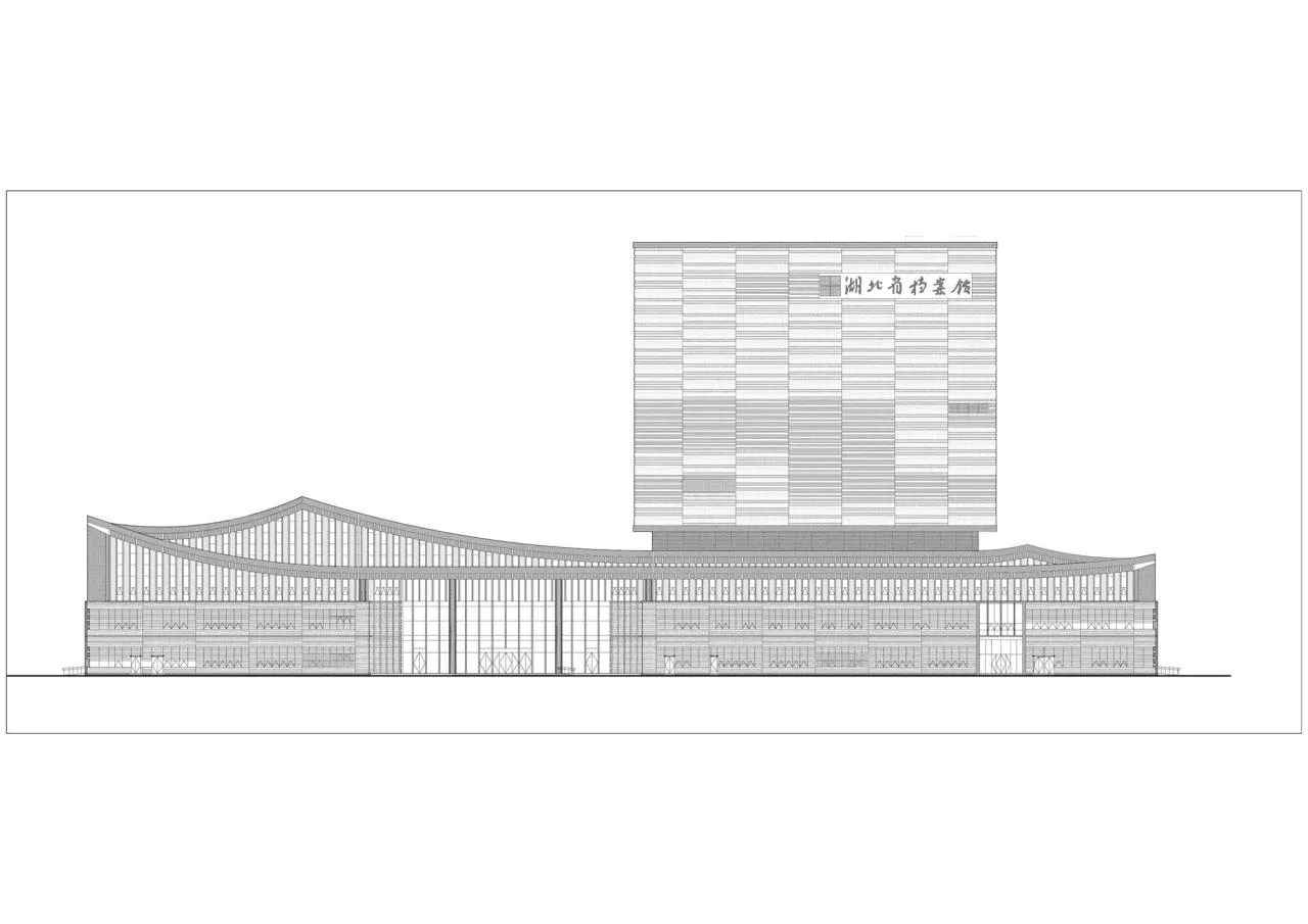 BIM Architecture | Hubei Provincial Archives New Building/Central South Architectural Design Institute