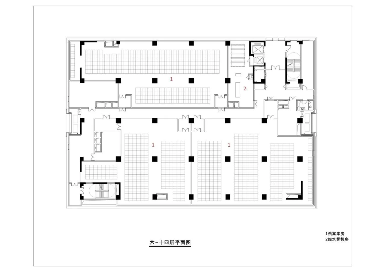 BIM Architecture | Hubei Provincial Archives New Building/Central South Architectural Design Institute