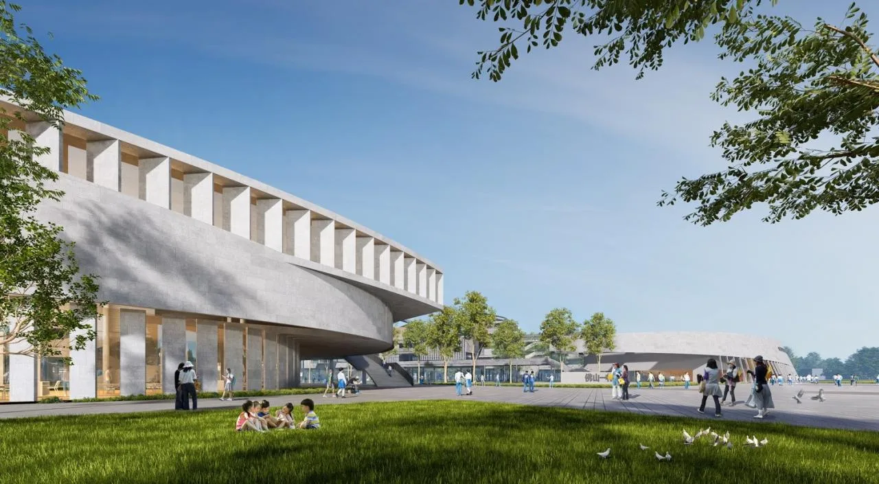 BIM Architecture | Key School Scheme Design in the Bay Area: Shunde School of Foshan No.1 Middle School/AG Huichuang