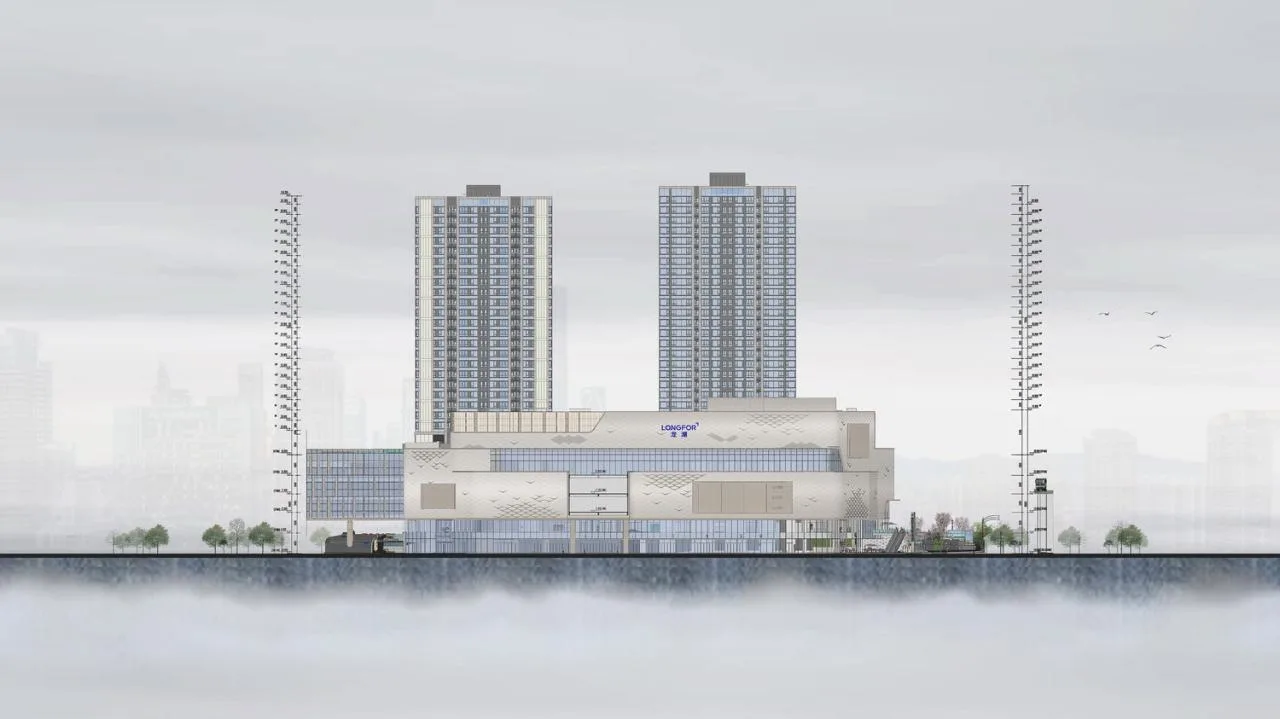 BIM Architecture | Ten Years of Construction, One Sky Street, One City: Chongqing Longhu Times Sky Street E-Hall/Chengzhi Design