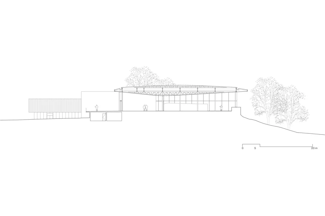 BIM Architecture | Activity Center within the City Wall/Triangular