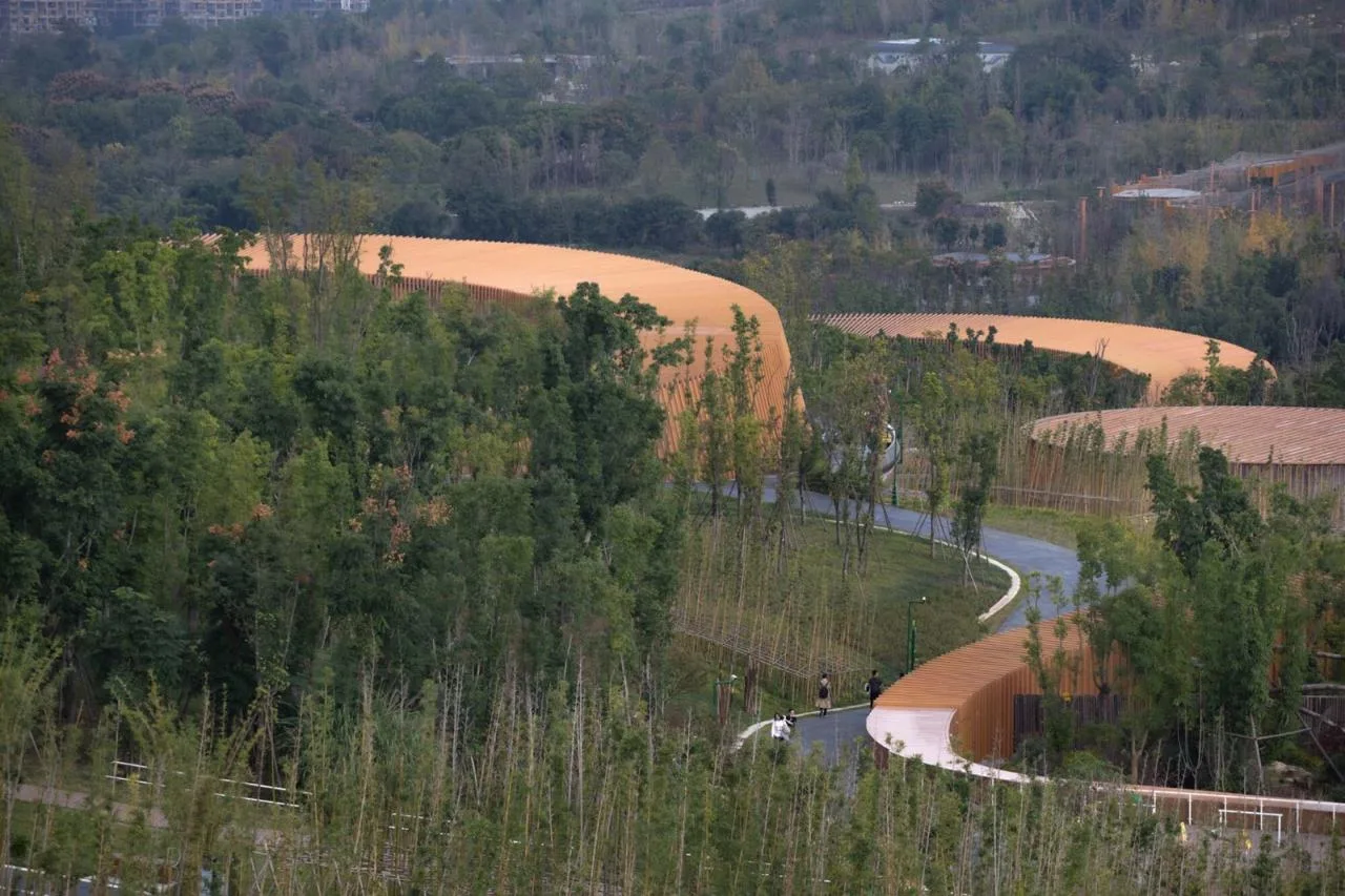 BIM Architecture | Chengdu Panda New House: Natural Habitat in the Valley and Forest/EID Arch Jiang Ping Studio