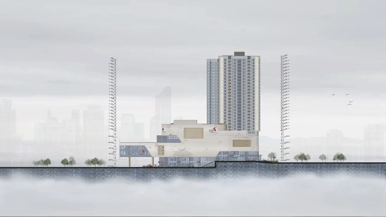 BIM Architecture | Ten Years of Construction, One Sky Street, One City: Chongqing Longhu Times Sky Street E-Hall/Chengzhi Design
