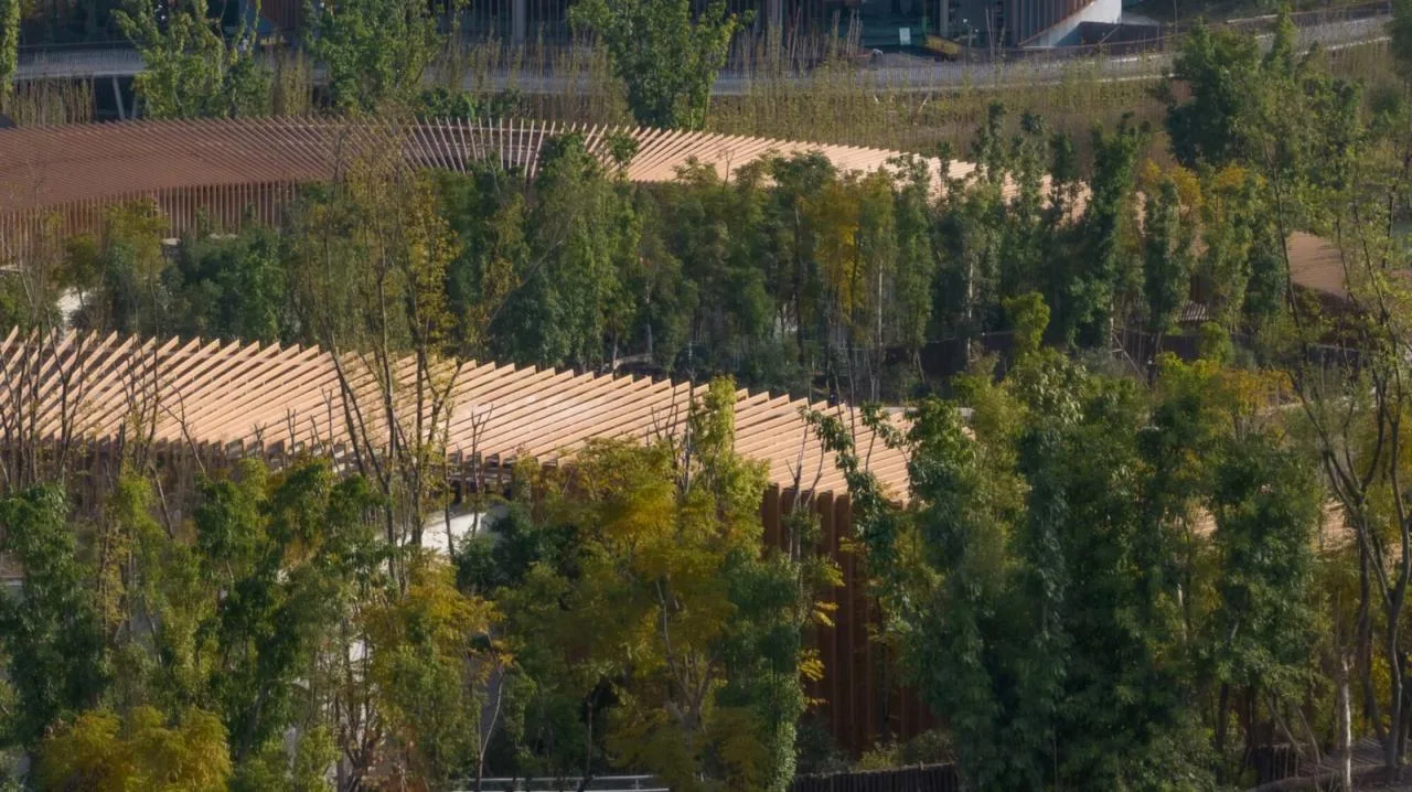 BIM Architecture | Chengdu Panda New House: Natural Habitat in the Valley and Forest/EID Arch Jiang Ping Studio