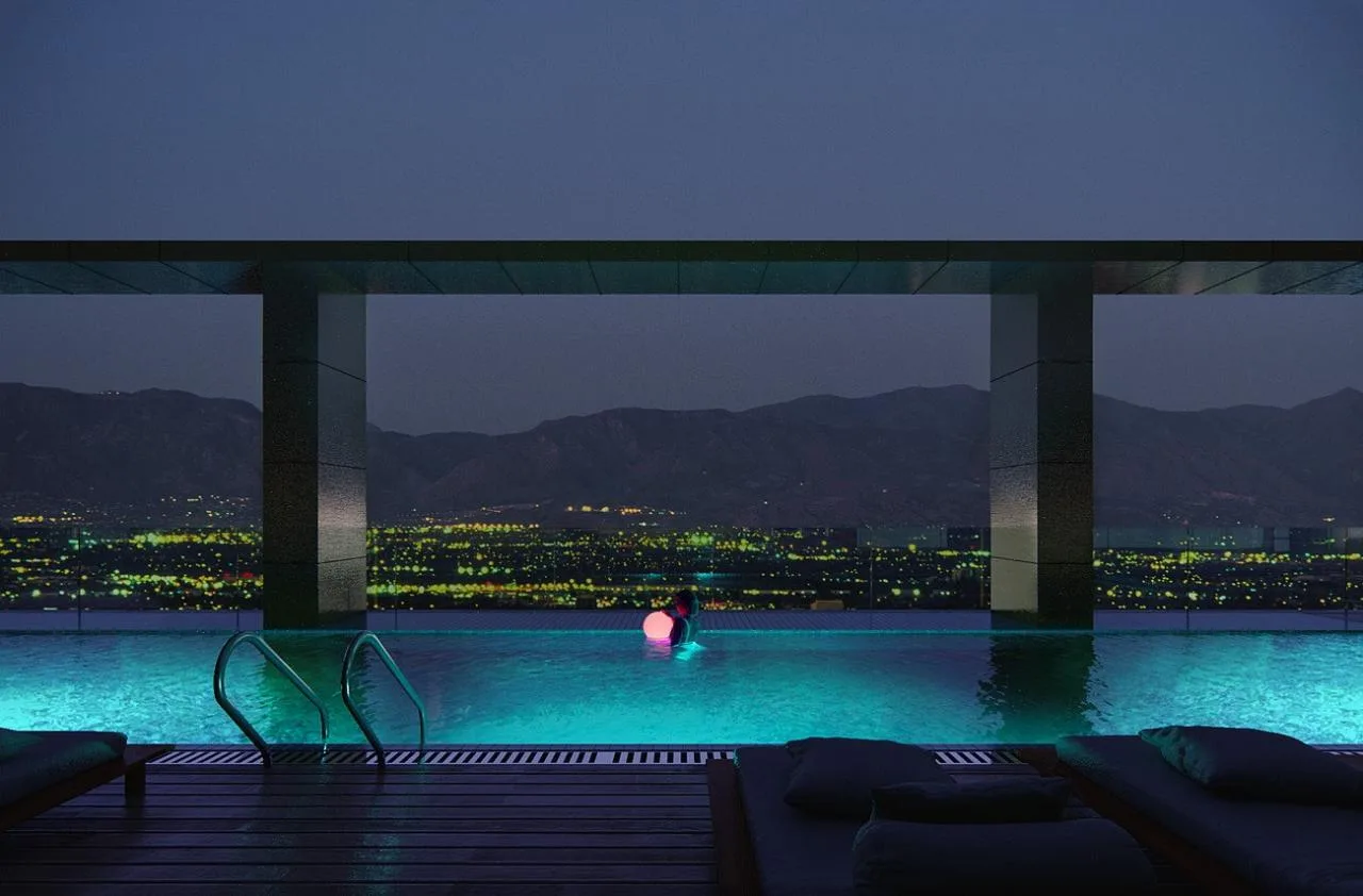 BIM Architecture | Hilton Hotel Expansion in Universal Studios, Los Angeles/Zhu Peidong line+Architecture Firm
