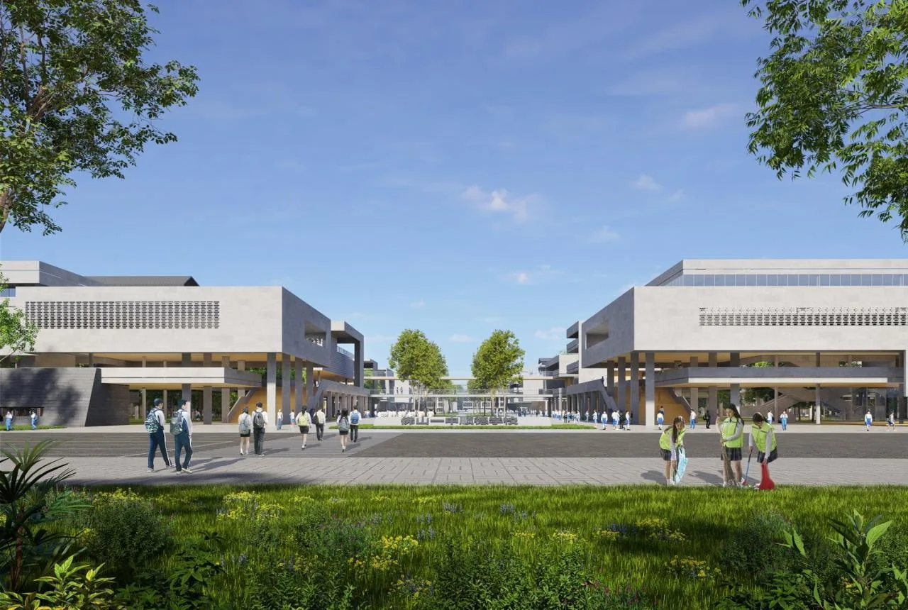 BIM Architecture | Key School Scheme Design in the Bay Area: Shunde School of Foshan No.1 Middle School/AG Huichuang