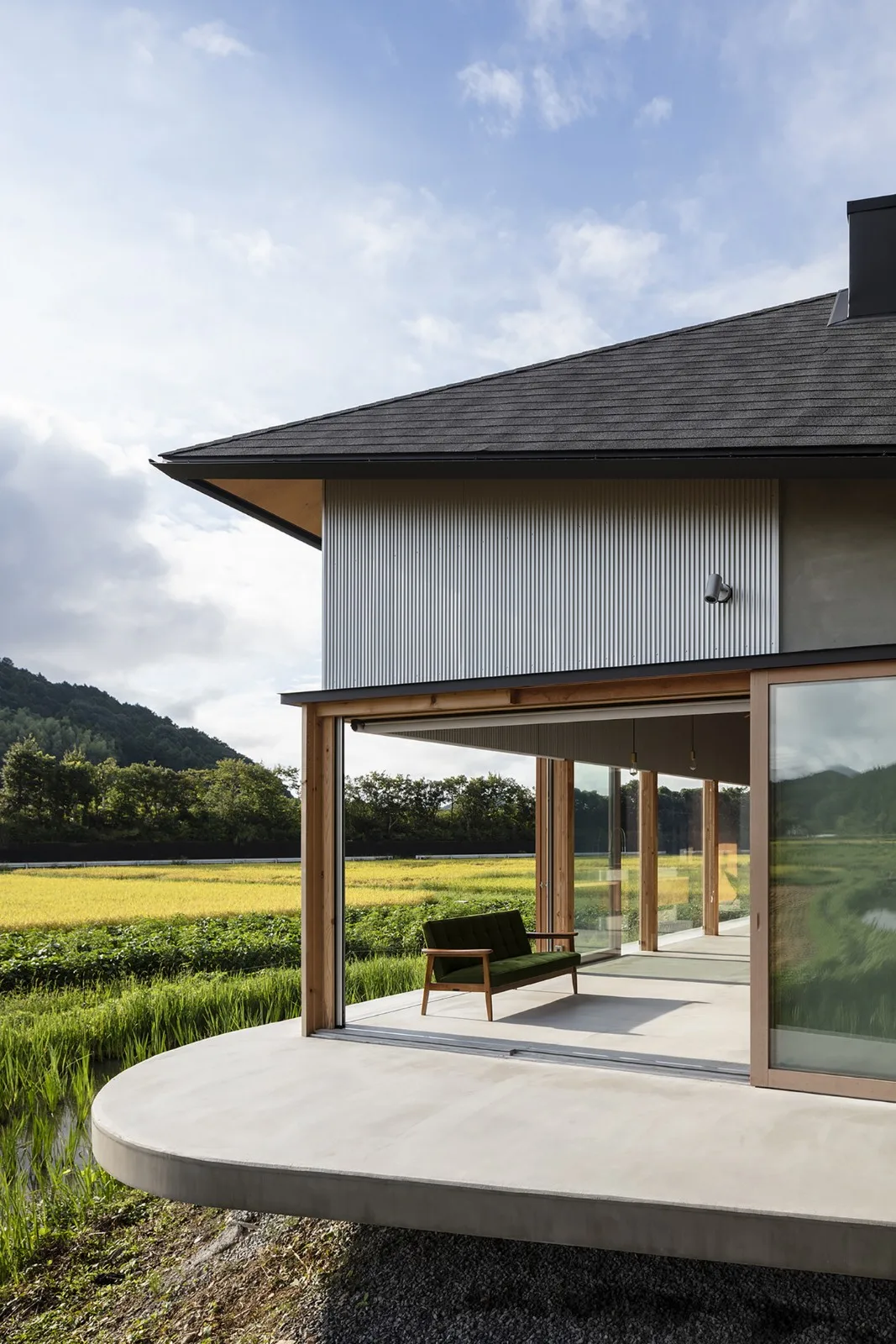 BIM Architecture | Flooring and Roofing in Haiyuan Town/SAI Architecture Studio