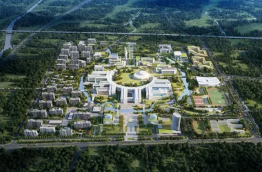 BIM Architecture for West Lake University Yungu Campus Phase I by UAD Zhejiang University and HENN Haiyin Architecture-BIM WORLD