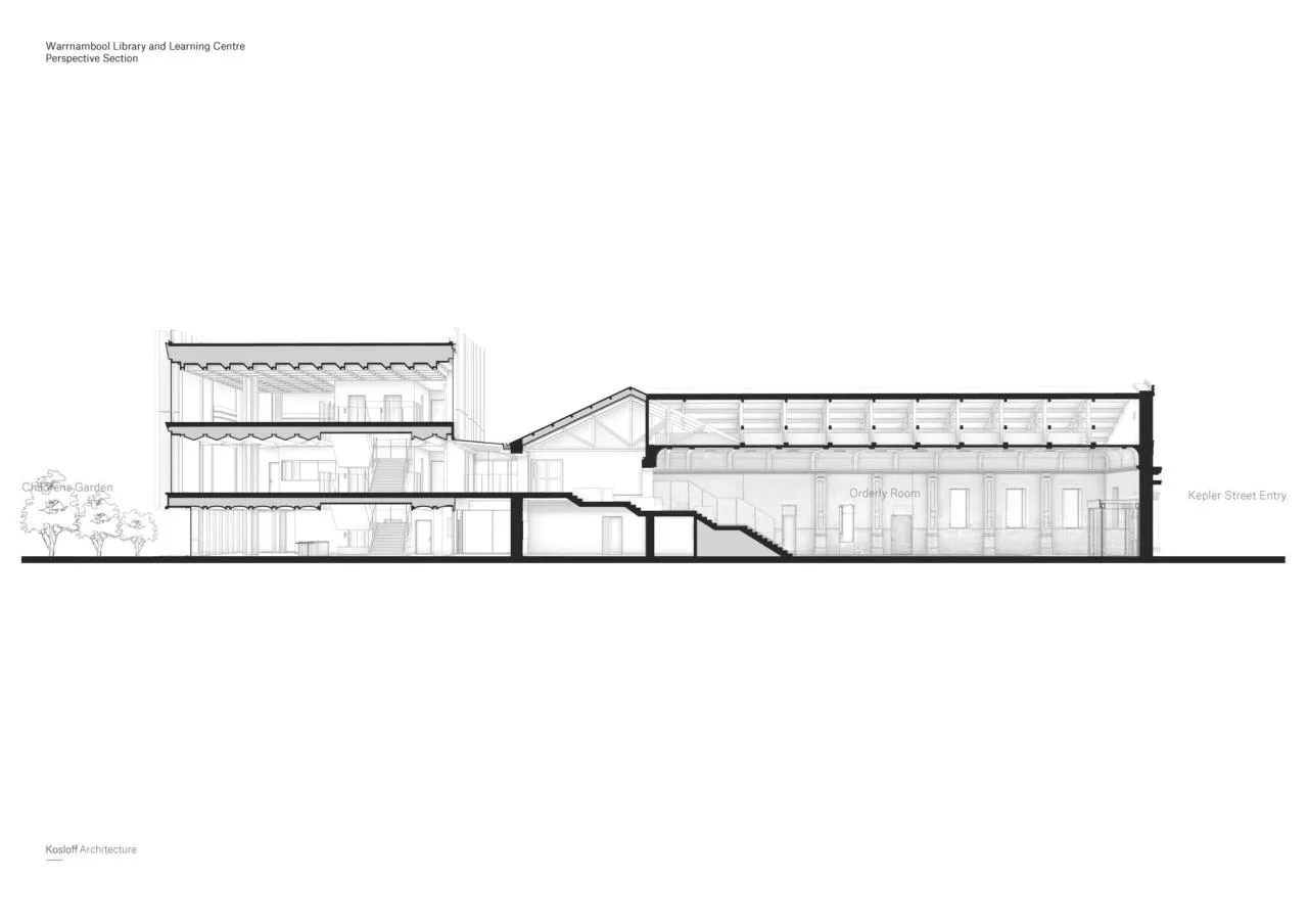 BIM Architecture | Warrnambool Library and Learning Center/Kosloff Architecture