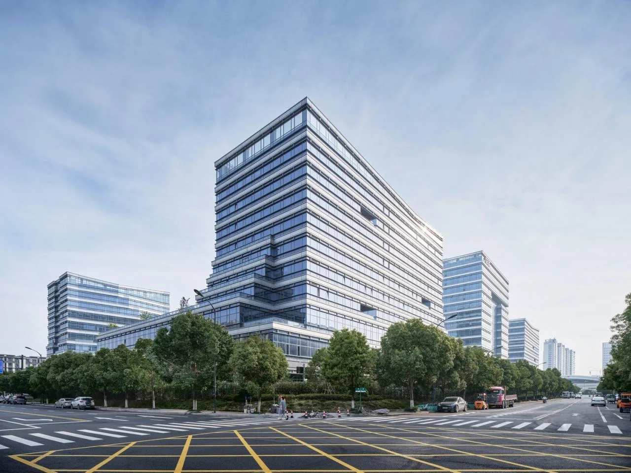 BIM Architecture | Sci Tech Innovation Office: Headquarters of China Electronics Hikvision Group/China United Engineering Co., Ltd