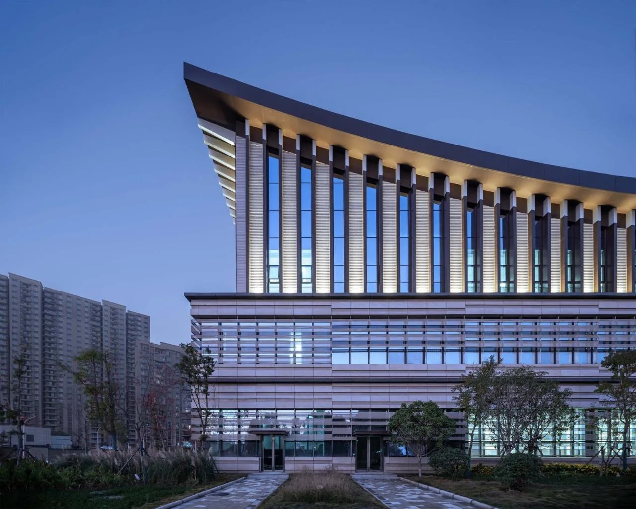 BIM Architecture | Hubei Provincial Archives New Building/Central South Architectural Design Institute