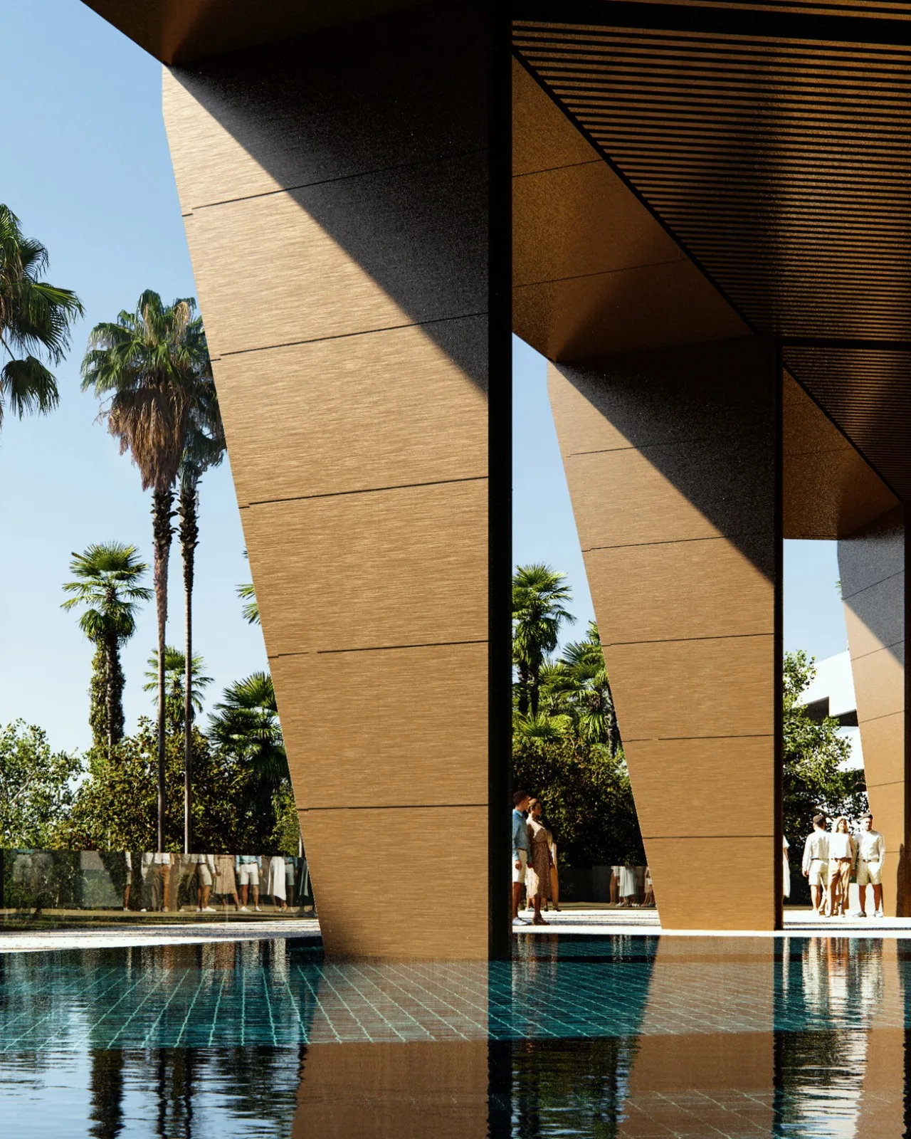 BIM Architecture | Hilton Hotel Expansion in Universal Studios, Los Angeles/Zhu Peidong line+Architecture Firm