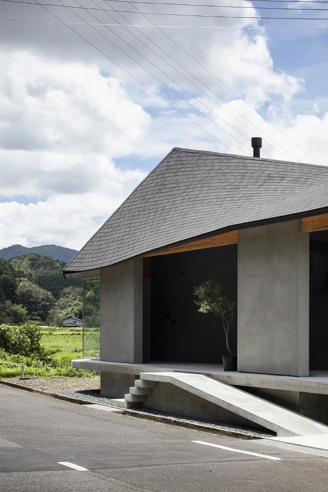 BIM Architecture | Flooring and Roofing in Haiyuan Town/SAI Architecture Studio