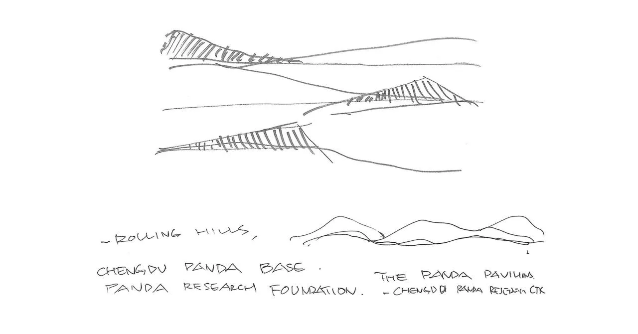 BIM Architecture | Chengdu Panda New House: Natural Habitat in the Valley and Forest/EID Arch Jiang Ping Studio