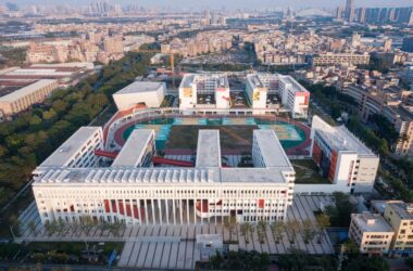 BIM Architecture Showcase: NanHai Guicheng Jingui High School by Vertical Beam Society-BIM WORLD