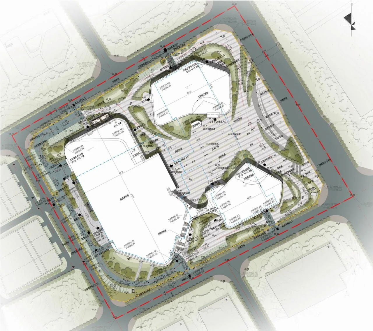 BIM Architecture | Free Dynamic Technology: Discussion on Integrated Design of Zhuzhou Auto Expo Park Trading Center/Luo Jin Studio