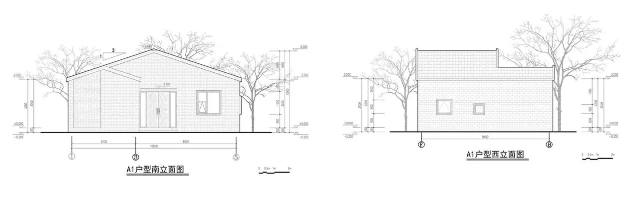 BIM Architecture | Mugou Village New Community, Yilin Town, Funing County/Zhou Ling Studio of Nanda Design Institute