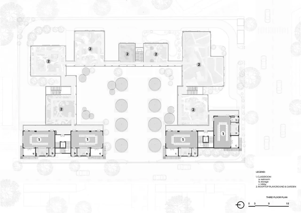 BIM Architecture | Dich Vong Hau Kindergarten/Sunjin Vietnam Joinventure Company