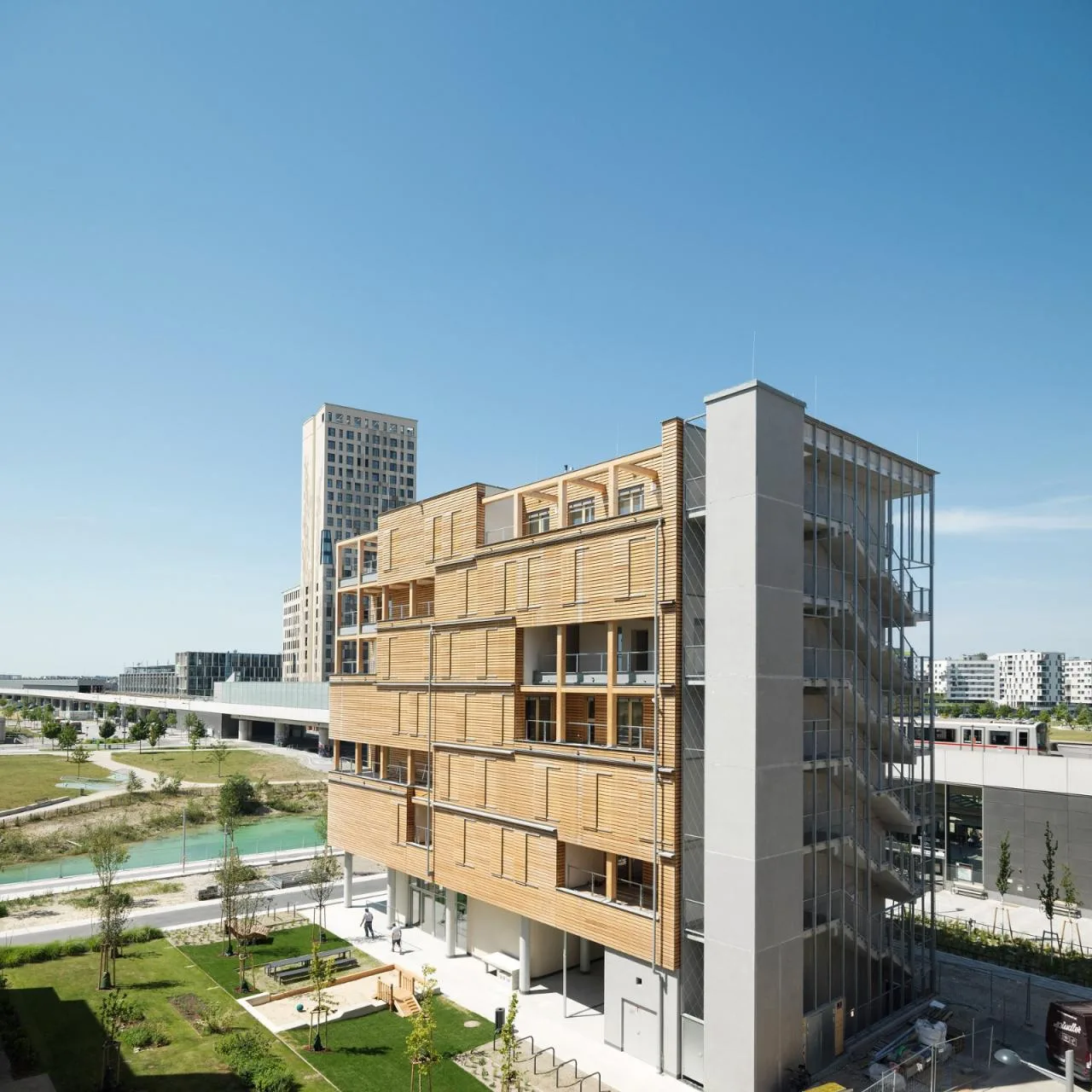 BIM Architecture | Binhu Forum Apartments/Heri& salli