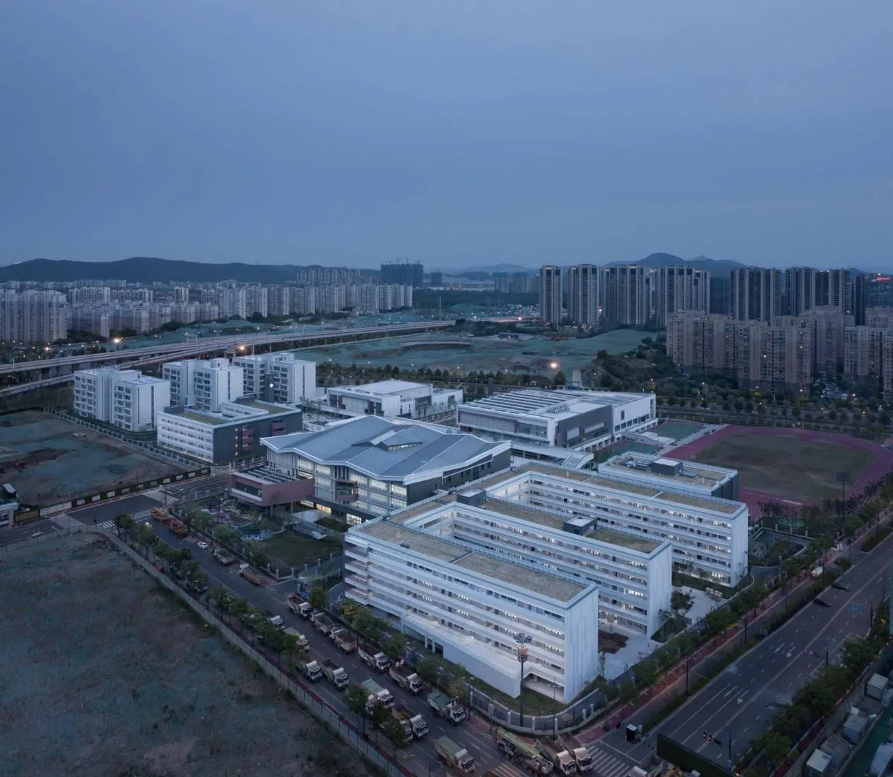 BIM Architecture | Yuhua Campus of Nanjing Zhonghua Middle School/Architectural Design and Research Institute of Southeast University