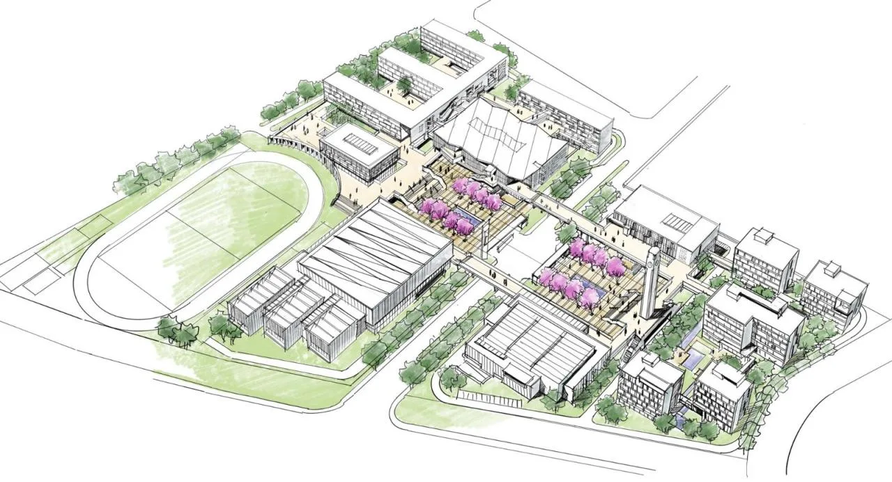 BIM Architecture | Yuhua Campus of Nanjing Zhonghua Middle School/Architectural Design and Research Institute of Southeast University